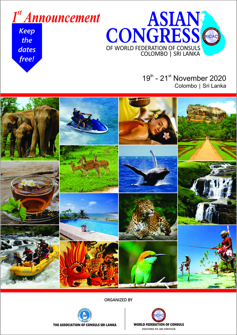 Asian Congress of World Federation of Consuls – Colombo, Sri Lanka